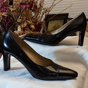 St. John black heels